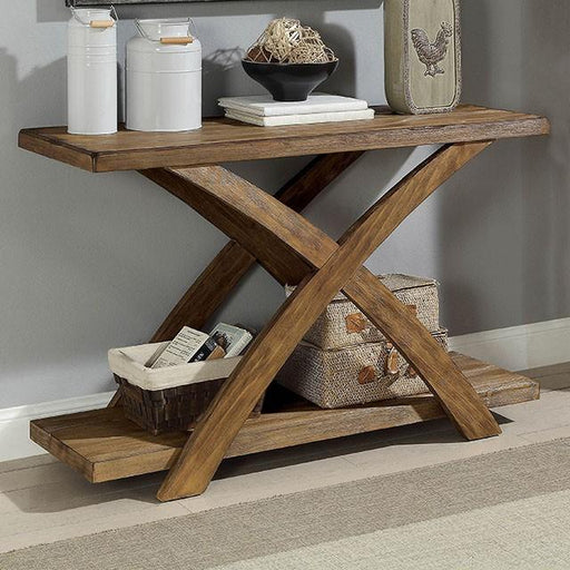Bryanna Antique Light Oak Sofa Table - Royal Furniture & Gifts (MI) - Multi Location