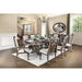 ARCADIA Rustic Natural Tone Mirror, Oval - Royal Furniture & Gifts (MI) - Multi Location