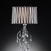 Arya Black/Chrome Table Lamp, Hanging Crystal - Royal Furniture & Gifts (MI) - Multi Location