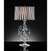Arya Black/Chrome Table Lamp, Hanging Crystal - Royal Furniture & Gifts (MI) - Multi Location