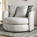 EIMEAR Swivel Chair, Off-white/Black - Royal Furniture & Gifts (MI) - Multi Location
