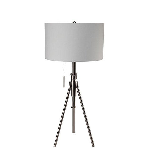 Zaya Brushed Steel Table Lamp - Royal Furniture & Gifts (MI) - Multi Location
