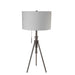 Zaya Brushed Steel Table Lamp - Royal Furniture & Gifts (MI) - Multi Location