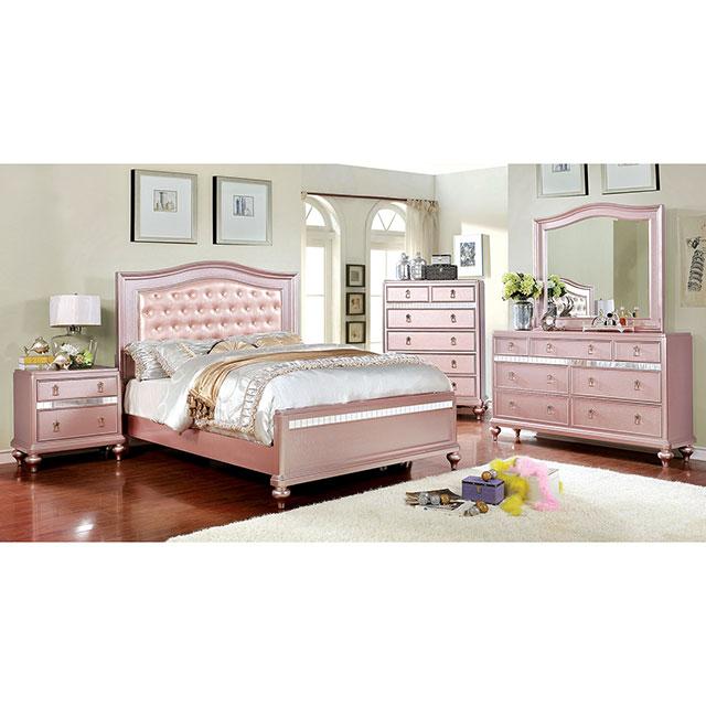 Ariston Rose Gold Mirror - Royal Furniture & Gifts (MI) - Multi Location