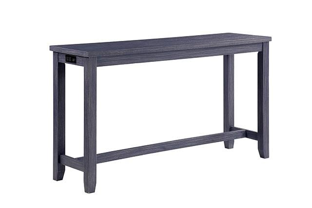 Caerleon 3 & 4 Piece Counter Ht. Set Gray & Blue - Royal Furniture & Gifts (MI) - Multi Location