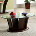 MANHATTAN IV Brown Cherry Coffee Table, Brown Cherry - Royal Furniture & Gifts (MI) - Multi Location
