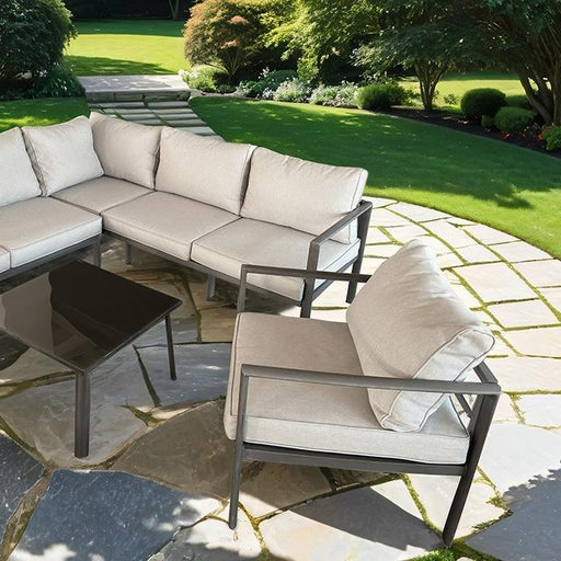 Farisha 6 Pc. Outdoor Sectional Set - Royal Furniture & Gifts (MI) - Multi Location