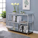 Ludvig Chrome/Clear Sofa Table - Royal Furniture & Gifts (MI) - Multi Location
