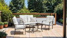 Arezzo 5 Pc. Outdoor Furniture Set - Royal Furniture & Gifts (MI) - Multi Location