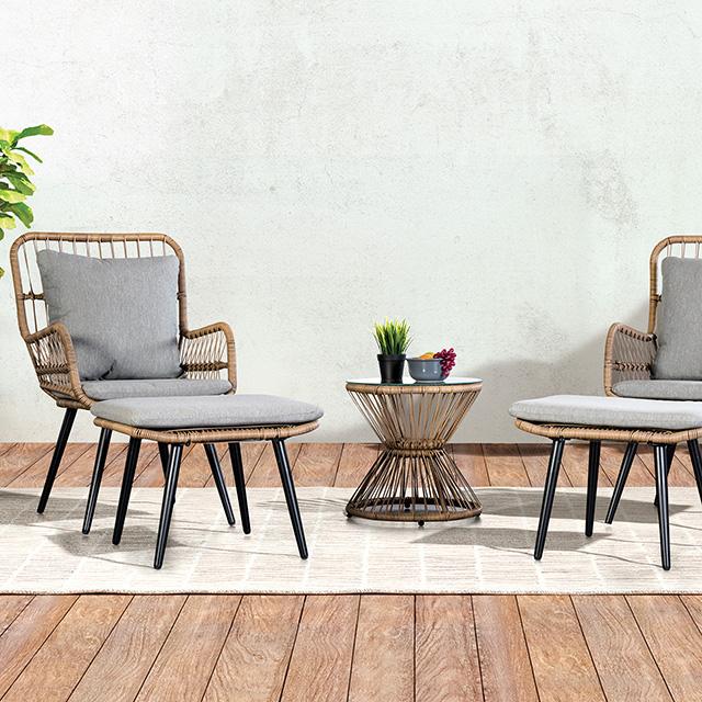 Chandu 6 Pc. Conversation Set - Royal Furniture & Gifts (MI) - Multi Location