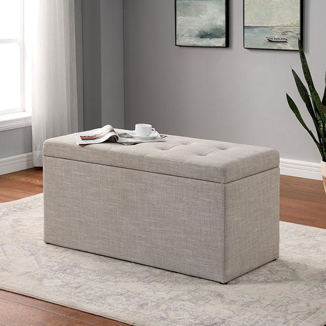 DARYN Storage Bench w/ Ottoman - Royal Furniture & Gifts (MI) - Multi Location