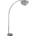 Julie Chrome 62"H Crystal Chrome Arch Lamp - Royal Furniture & Gifts (MI) - Multi Location