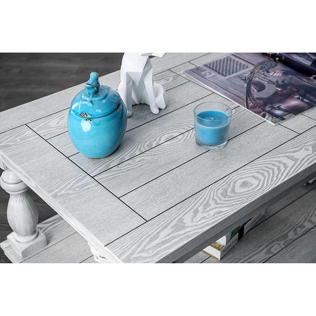 Arlington Antique White Coffee Table - Royal Furniture & Gifts (MI) - Multi Location