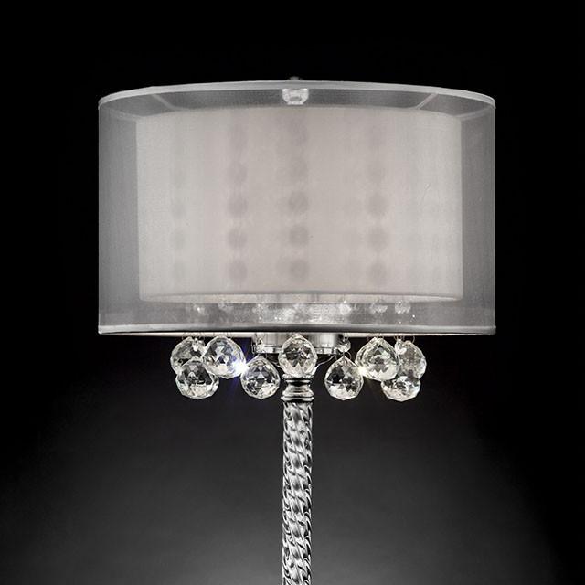 30"H Table Lamp, Hanging Crystal - Royal Furniture & Gifts (MI) - Multi Location