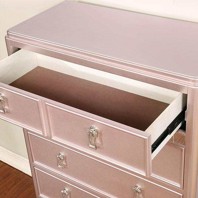 Ariston Rose Gold Chest - Royal Furniture & Gifts (MI) - Multi Location