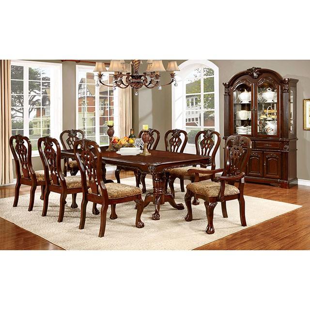 ELANA Brown Cherry Hutch & Buffet, Cherry - Royal Furniture & Gifts (MI) - Multi Location