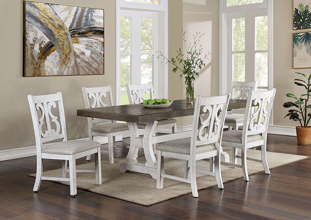 AULETTA Dining Table, Gray - Royal Furniture & Gifts (MI) - Multi Location