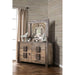 AVEIRO Rustic Natural Tone Mirror - Royal Furniture & Gifts (MI) - Multi Location