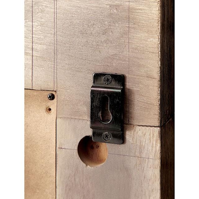 AVEIRO Rustic Natural Tone Mirror - Royal Furniture & Gifts (MI) - Multi Location