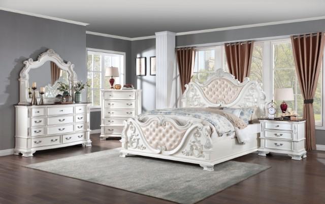 ESPARANZA Mirror, Pearl White - Royal Furniture & Gifts (MI) - Multi Location
