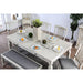 Georgia Antique White/Gray Dining Table - Royal Furniture & Gifts (MI) - Multi Location