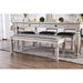 Georgia Antique White/Gray Dining Table - Royal Furniture & Gifts (MI) - Multi Location