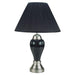 Niki Black Table Lamp (6/CTN) - Royal Furniture & Gifts (MI) - Multi Location