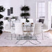 Richfield I Silver/Chrome Dining Table - Royal Furniture & Gifts (MI) - Multi Location