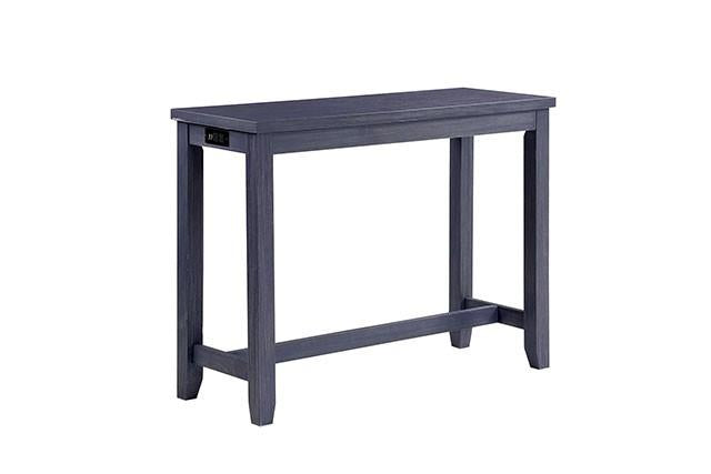 Caerleon 3 & 4 Piece Counter Ht. Set Gray & Blue - Royal Furniture & Gifts (MI) - Multi Location