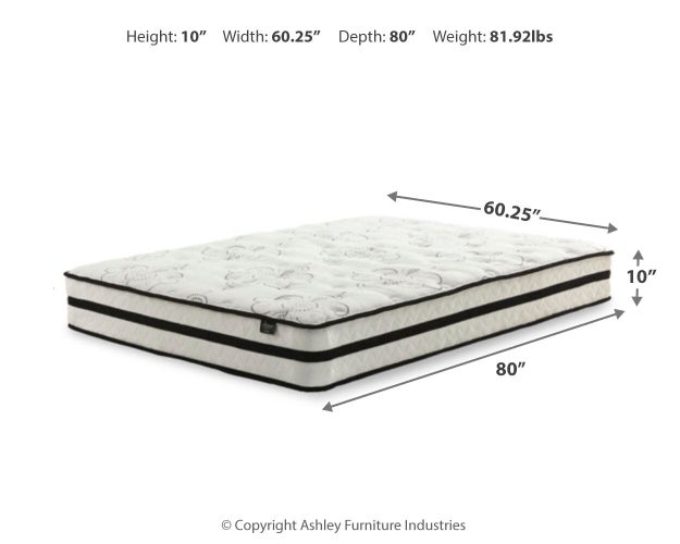 Chime 10 Inch Hybrid Mattress in a Box