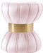Vino Pink Velvet Ottoman/Stool - Royal Furniture & Gifts (MI) - Multi Location