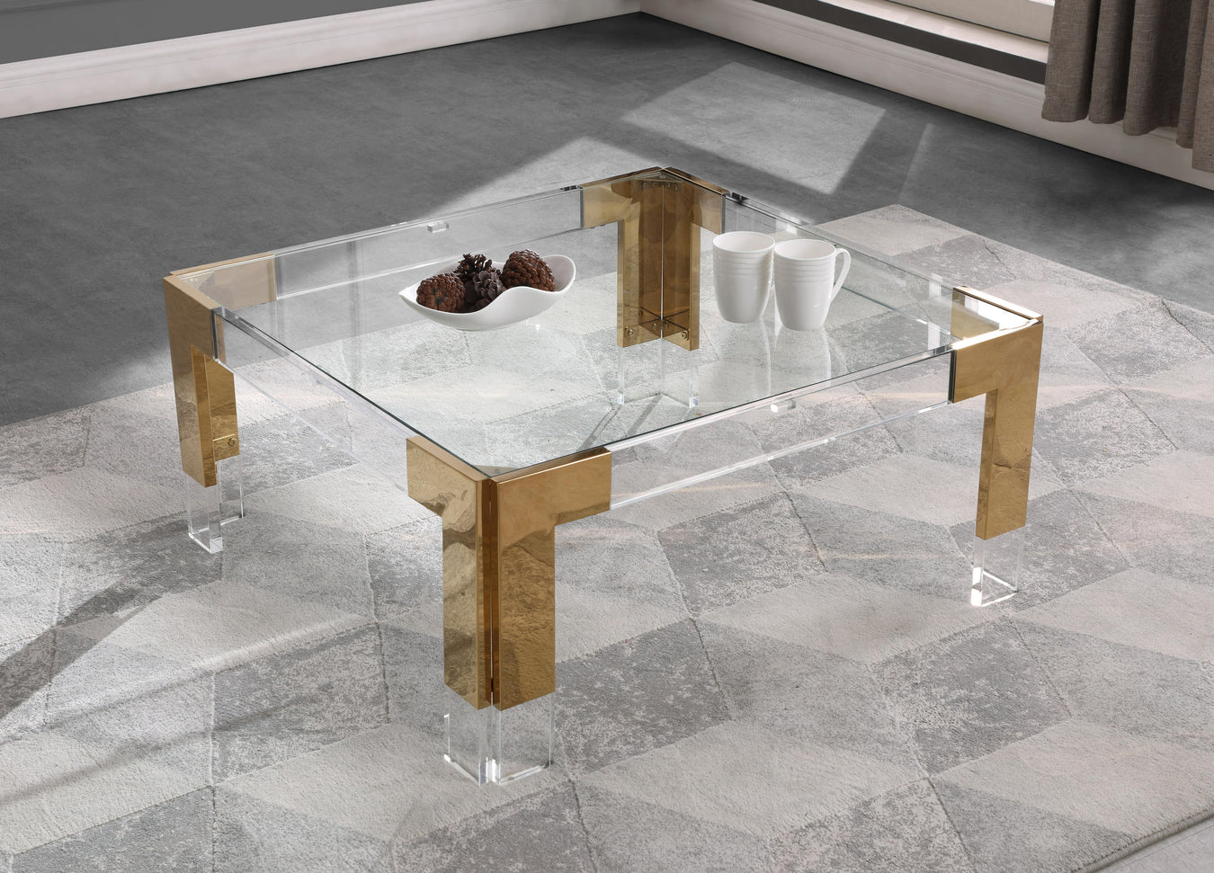 Acrylic / Stainless Steel / Glass