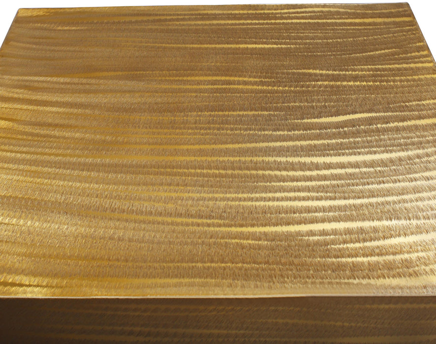Palladium Gold End Table - Royal Furniture & Gifts (MI) - Multi Location