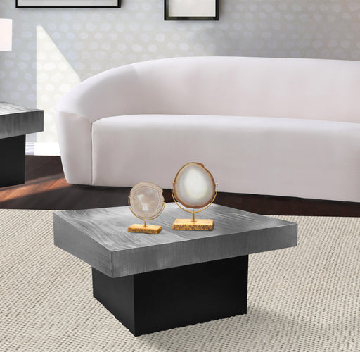 Palladium Silver Coffee Table - Royal Furniture & Gifts (MI) - Multi Location