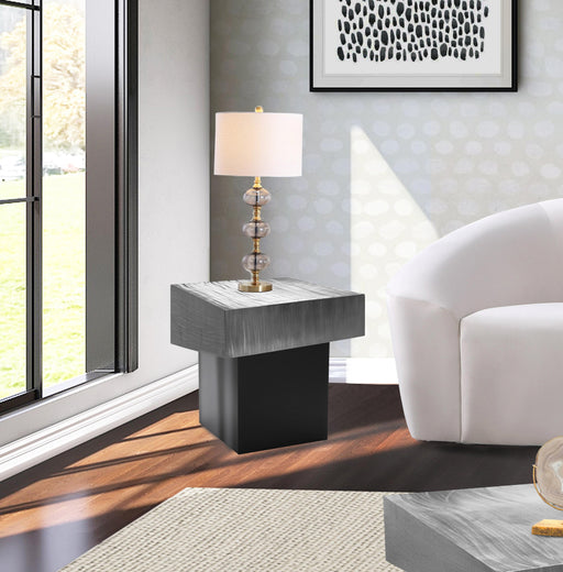 Palladium Silver End Table - Royal Furniture & Gifts (MI) - Multi Location