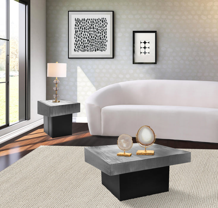 Palladium Silver End Table - Royal Furniture & Gifts (MI) - Multi Location