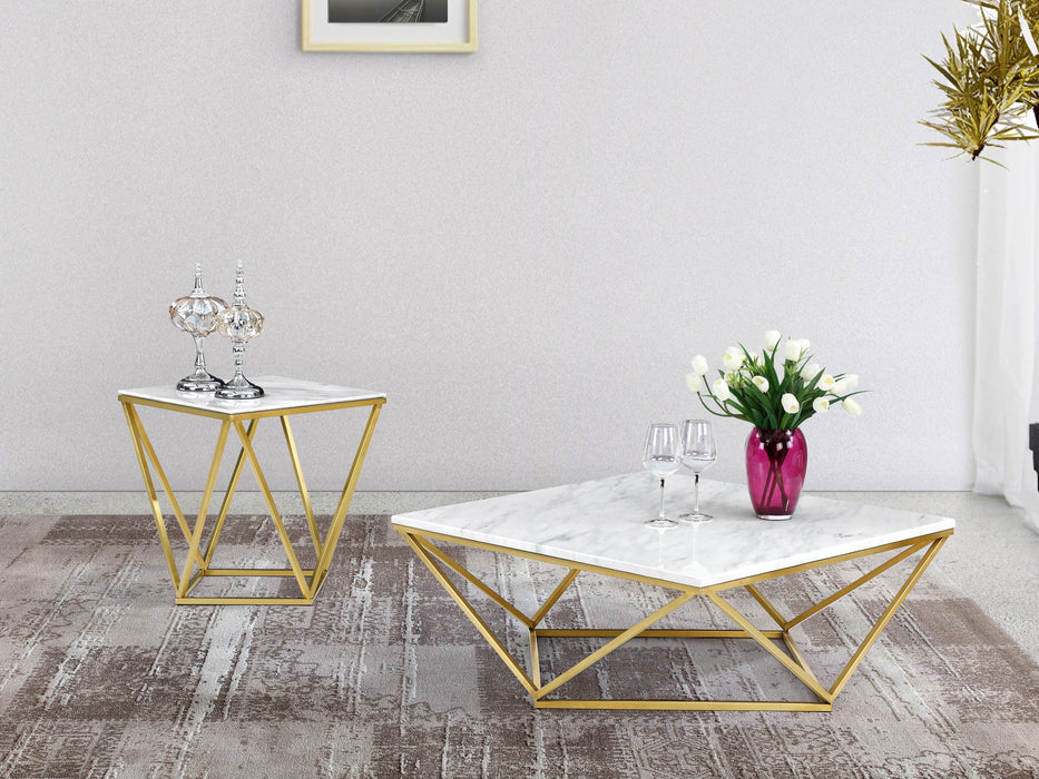 Mason Gold Coffee Table - Royal Furniture & Gifts (MI) - Multi Location