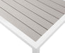 Nizuc Grey manufactured wood Outdoor Patio Aluminum End Table - Royal Furniture & Gifts (MI) - Multi Location