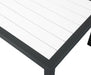 Nizuc White manufactured wood Outdoor Patio Aluminum End Table - Royal Furniture & Gifts (MI) - Multi Location