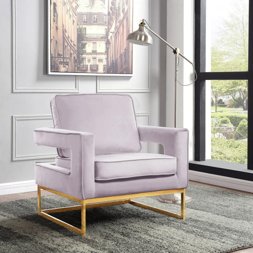 Noah Pink Velvet Accent Chair - Royal Furniture & Gifts (MI) - Multi Location