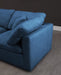 Plush Navy Velvet Standard Cloud Modular Sectional - Royal Furniture & Gifts (MI) - Multi Location