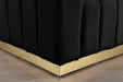 Marlon Black Velvet Sofa - Royal Furniture & Gifts (MI) - Multi Location