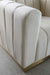 Marlon Cream Velvet Loveseat - Royal Furniture & Gifts (MI) - Multi Location