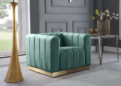 Marlon Mint Velvet Chair - Royal Furniture & Gifts (MI) - Multi Location