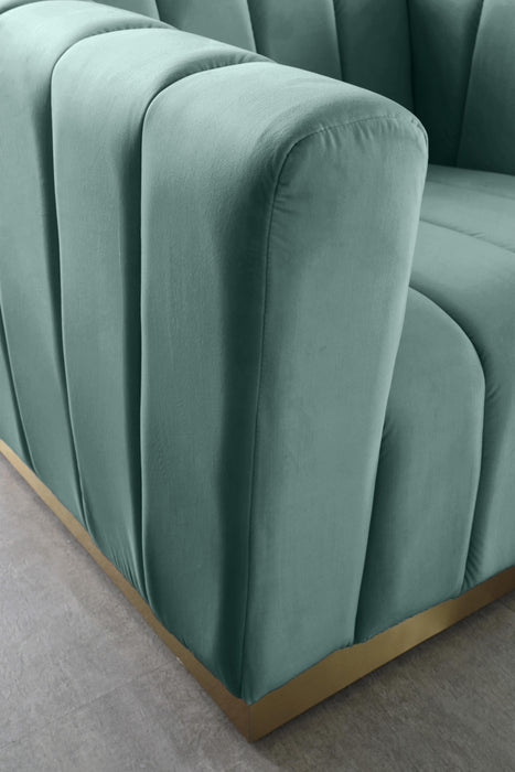 Marlon Mint Velvet Sofa - Royal Furniture & Gifts (MI) - Multi Location