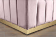 Marlon Pink Velvet Loveseat - Royal Furniture & Gifts (MI) - Multi Location