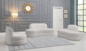 Mitzy Cream Velvet Loveseat - Royal Furniture & Gifts (MI) - Multi Location