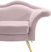 Lips Pink Velvet Loveseat - Royal Furniture & Gifts (MI) - Multi Location
