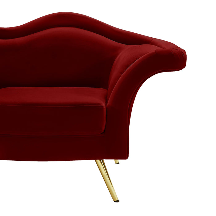Lips Red Velvet Sofa - Royal Furniture & Gifts (MI) - Multi Location