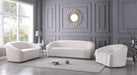 Riley Cream Velvet Loveseat - Royal Furniture & Gifts (MI) - Multi Location